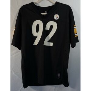 NFL team apparel jersey youth size xl 18-20 steelers #92 James Harrison